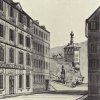 Karlovy Vary - dům U tří mouřenínů | dům U tří mouřenínů na historické perokresbě z 19. století