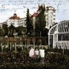 Karlovy Vary - hotel Imperial | hotel Imperial na kolorované pohlednici z roku 1930