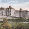 Karlovy Vary - hotel Imperial | hotel Imperial na kolorované pohlednici z roku 1933