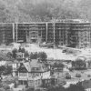 Karlovy Vary - hotel Imperial | výstavba nového hotelu Imperial na fotografii z roku 1911