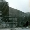 Karlovy Vary - hotel Thermal | rozestavěný hotelový kompex Thermal na snímku z roku 1972
