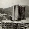 Karlovy Vary - hotel Thermal | výstavba kongresového centra v roce 1974