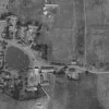 Mokrá (Mokrau) | Mokrá na vojenském leteckém snímkování z roku 1952