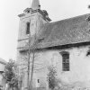 Bor - kostel sv. Máří Magdalény | zvonová věž kostela v Boru v roce 1983
