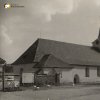 Bor - kostel sv. Máří Magdalény | farní kostel sv. Máří Magdalény na návsi v Boru od severu na historickém snímku z doby před rokem 1945
