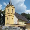 Bor - kostel sv. Máří Magdalény | rekonstruovaný kostel v Boru od jihozápadu - červenec 2018