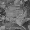 Chyše (Chiesch) | Chyše na vojenském leteckém snímkování z roku 1952