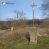 Záhořice - železný kříž | opravený železný kříž při polní cestě do Záhořic - březen 2014