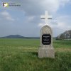 Semtěš - Pfeifferův kříž | přední strana obnoveného Pfeifferova kříže u Semtěše po celkové rekonstrukci - duben 2014
