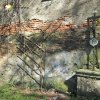 Semtěš - železný kříž | zchátralý litý železný kříž u stodoly při cestě do Mostce v západní části vsi Semtěš - duben 2016