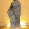Kolešov - socha sv. Anny | zdevastovaná socha sv. Anny - červen 2015; foto Jan Borecký