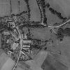 Kolešov (Kolleschau) | Kolešov na vojenském leteckém snímkování z roku 1952