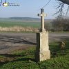 Vladořice - Melcherův kříž | obnovený Melcherův kříž u osady Vladořice - březen 2014