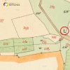 Kobylé - Kühnlův kříž | Kühnlův kříž na výřezu povinného císařského otisku mapy stabilního katastru vsi Kobylé z roku 1841