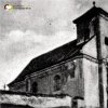 Bražec - kostel sv. Bartoloměje | farní kostel sv. Bartoloměje od severozápadu na historickém snímku z doby před rokem 1945