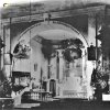 Bražec - kostel sv. Bartoloměje | interiér kostela sv. Bartoloměje na Kostelní Horce na historickém snímku z doby před rokem 1945