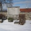 Dalovice - pomník obětem 1. světové války | pomník obětem 1. světové války v Dalovicích - únor 2013