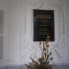 Štědrá - památník obětem 1. světové války | věnovací nápisové desky v interiéru památníku - říjen 2009