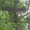 Mirotice - Kauznův kříž | poškozený vrcholový kříž - červen 2013