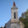 Březová - kostel Jména Panny Marie | vstupní průčelí kostela s věží - říjen 2011