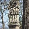 Chlum - socha sv. Jana Nepomuckého | vrcholová figurální plastika - duben 2016