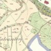 Valeč - křížová cesta | křížová cesta na mapě stabilního katastru Valče z roku 1841
