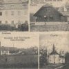 Bukovina (Buckwa) | kaple sv. Michaela na pohlednici obce před rokem 1945