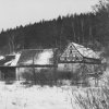 Salajna - mlýn Gahmühle | areál mlýnu s hospodářským dvorem v polovině 20. století