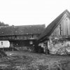 Salajna - mlýn Gahmühle | nádvoří zchátralého dvora na snímku ze 70. let 20. století