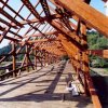 Radošov - dřevěný krytý most | 