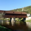 Radošov - dřevěný krytý most | 