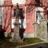Chodov - socha sv. Šebestiána | socha sv. Šebestiána u kostela sv. Vavřince - leden 2014