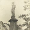 Chodov - socha sv. Šebestiána | socha sv. Šebestiána kolem roku 1935
