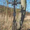 Vladořice - železný kříž | vyspravený litinový kříž - březen 2016