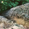 Záhořice - hradiště Vladař | archeologický průzkum novodobého průkopu obvodovým valem akropole v roce 2004 (foto M. Chytráček)