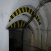 Žlutice - radnice | hrotité gotické portály nad vstupem do sklepení v roce 2012 (foto J. Anderle, J. Krček)