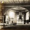 Čistá - kostel sv. Michaela Archanděla | interiér kostela sv. Michaela Archenděla ve městě Čistá (Lauterbach Stadt) na historické fotografii z roku 1890