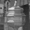 Čistá - kostel sv. Michaela Archanděla | cínová křítelnice před rokem 1927