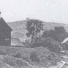 Hluboká (Hradiště) - kaple Nejsvětější Trojice | kaple Nejsvětější Trojice v obci Hluboká v roce 1920