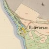 Ratiboř - Ratibořský mlýn | Ratibořský mlýn na císařském otisku mapy stabilního katastru vsi Ratiboř (Ratiworz) z roku 1841
