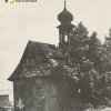 Horní Slavkov - kaple sv. Josefa | závěr zdevastované kaple sv. Josefa od jihozápadu v době před rokem 1953