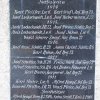 Nadlesí - pomník obětem 1. světové války | nápisová deska se jmény obětí - září 2016
