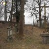 Skoky - hřbitovní kříž | zchátralý hřbitovní kříž na opuštěném hřbitově v zaniklé vsi Skoky (Maristock) - březen 2016