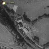 Záhořice - Strabovský mlýn | bývalý Strabovský mlýn v údolí říčky Střely u Záhořic na snímku vojenského leteckého mapování z roku 1952