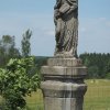 Teplá - socha sv. Judy Tadeáše | socha sv. Judy Tadeáše - červen 2017