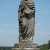 Teplá - socha sv. Judy Tadeáše | vrcholová plastika sv. Judy Tadeáše - červen 2017