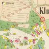 Chlum - Hospodský kříž | Hospodský kříž na císařském otisku mapy stabilního katastru vsi Chlum (Klum) z roku 1841