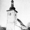 Prameny - kostel sv. Linharta | kostel sv. Linharta na počátku 20. století