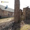 Bohuslav - kaple | zříceniny klasicistní obecní kaple v horní části bývalé návsi ve vsi Bohuslav od východu - březen 2018