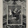 Beranovka - kaple Panny Marie | reliéf sv. Josefa z interiéru kaple v době kolem roku 1930